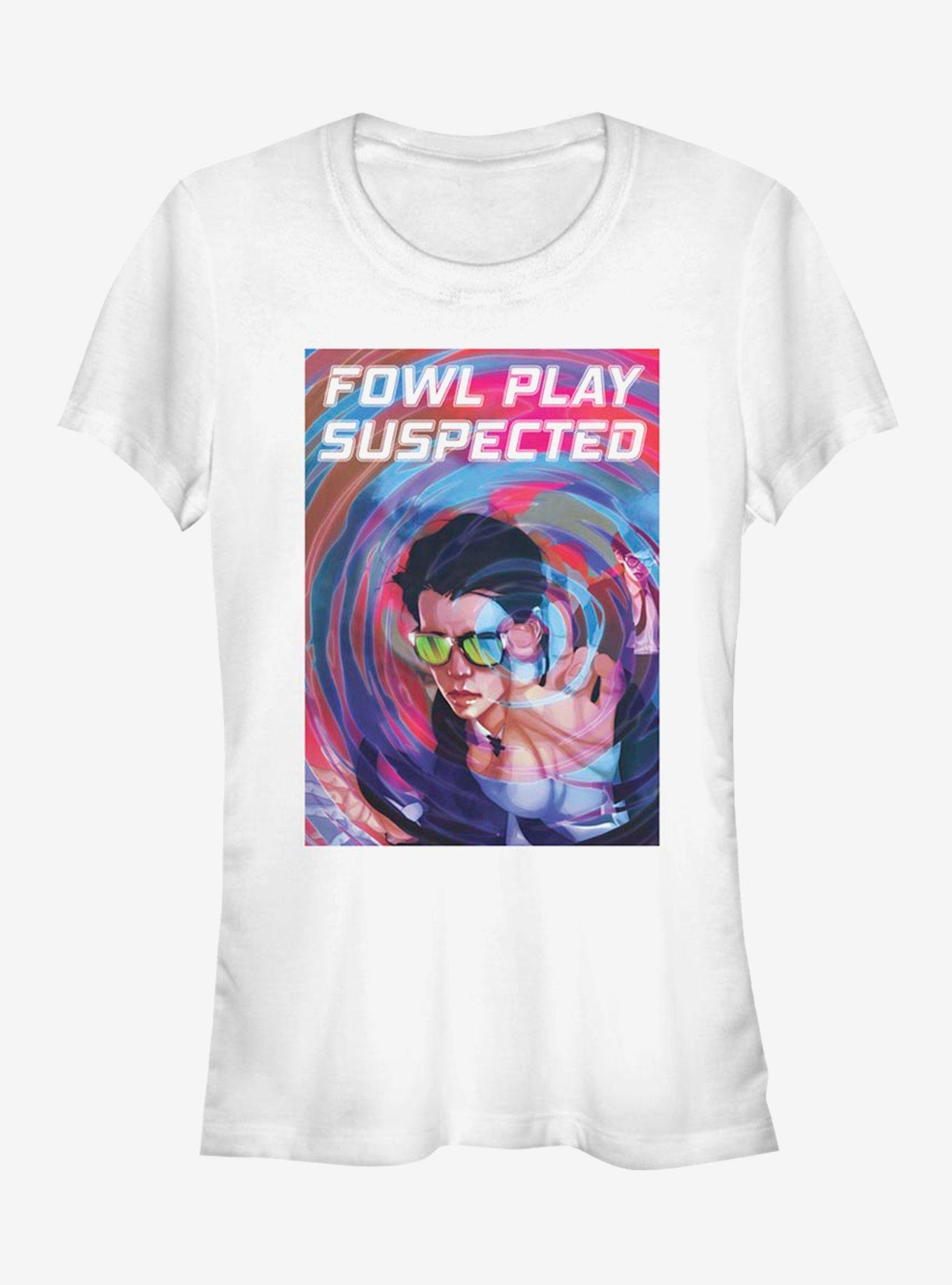 Disney Artemis Fowl Ripple Poster Girls T-Shirt, WHITE, hi-res