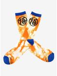 Dragon Ball Z Goku Tie-Dye Crew Socks - BoxLunch Exclusive, , hi-res