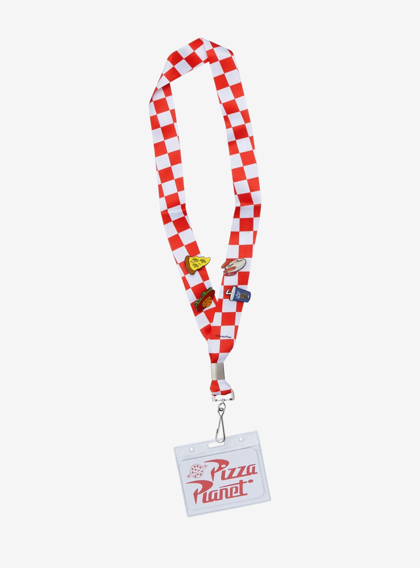 Loungefly Disney Pixar Toy Story Pizza Planet Lanyard & Enamel Pin Set, , hi-res