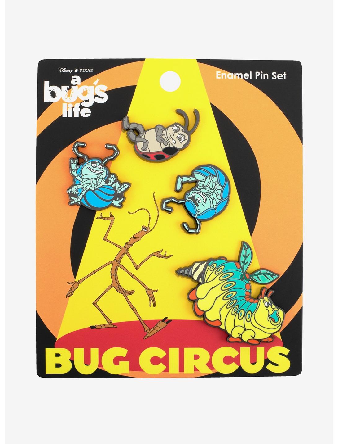 Loungefly A Bug's Life Bug Circus Enamel Pin Set, , hi-res