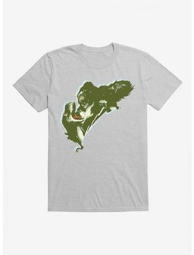 King Kong Versus Bold Sketch T-Shirt, HEATHER GREY, hi-res