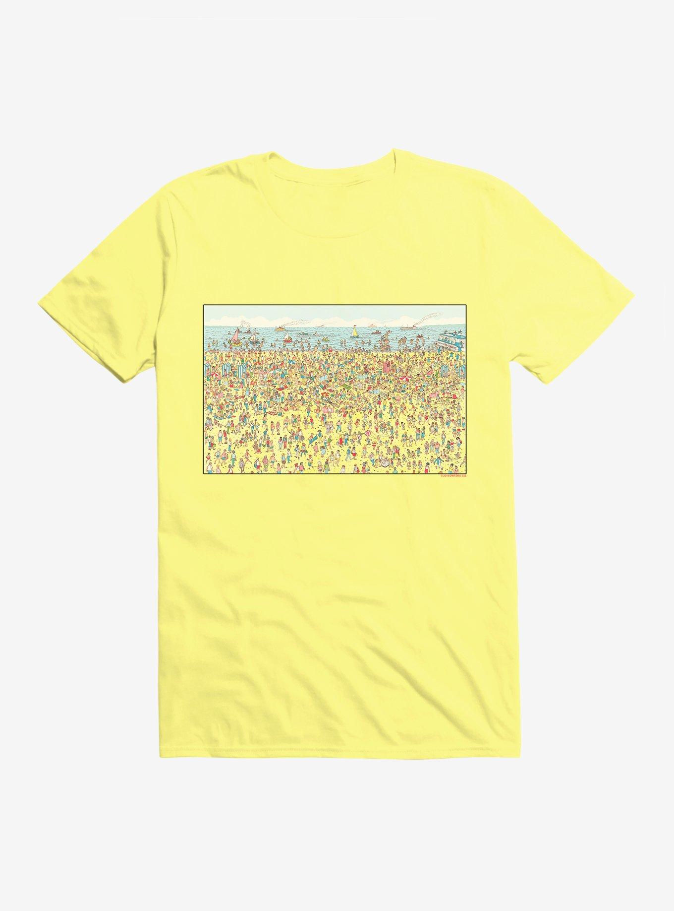 Where's Waldo? Search The Beach T-Shirt, , hi-res