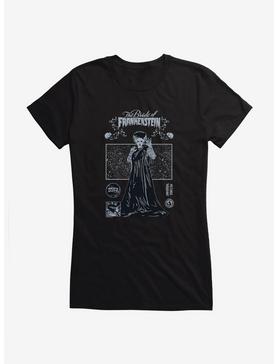 Bride Of Frankenstein Shockingly Terrifying Girls T-Shirt, BLACK, hi-res
