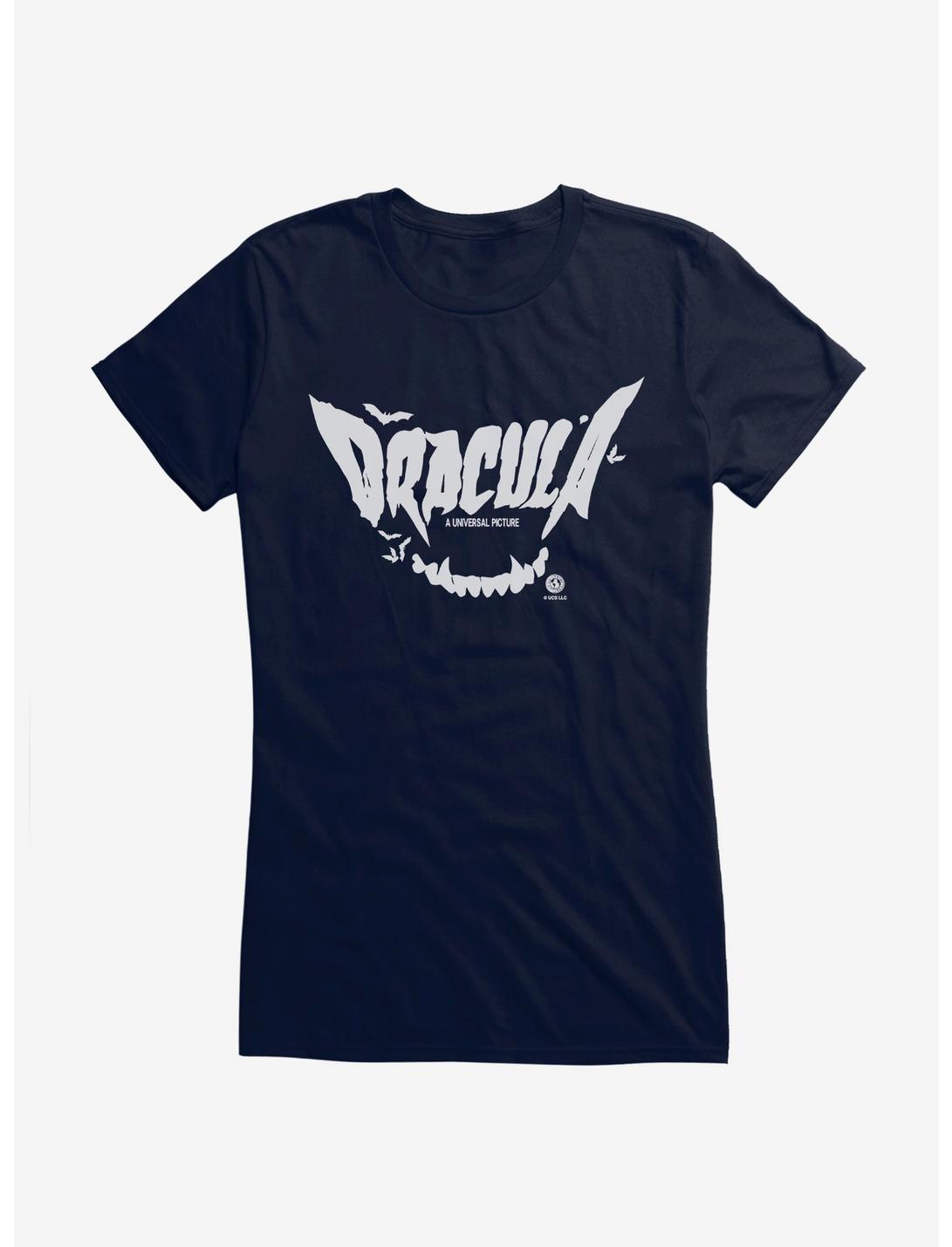 Dracula Fang Script Art Girls T-Shirt, , hi-res