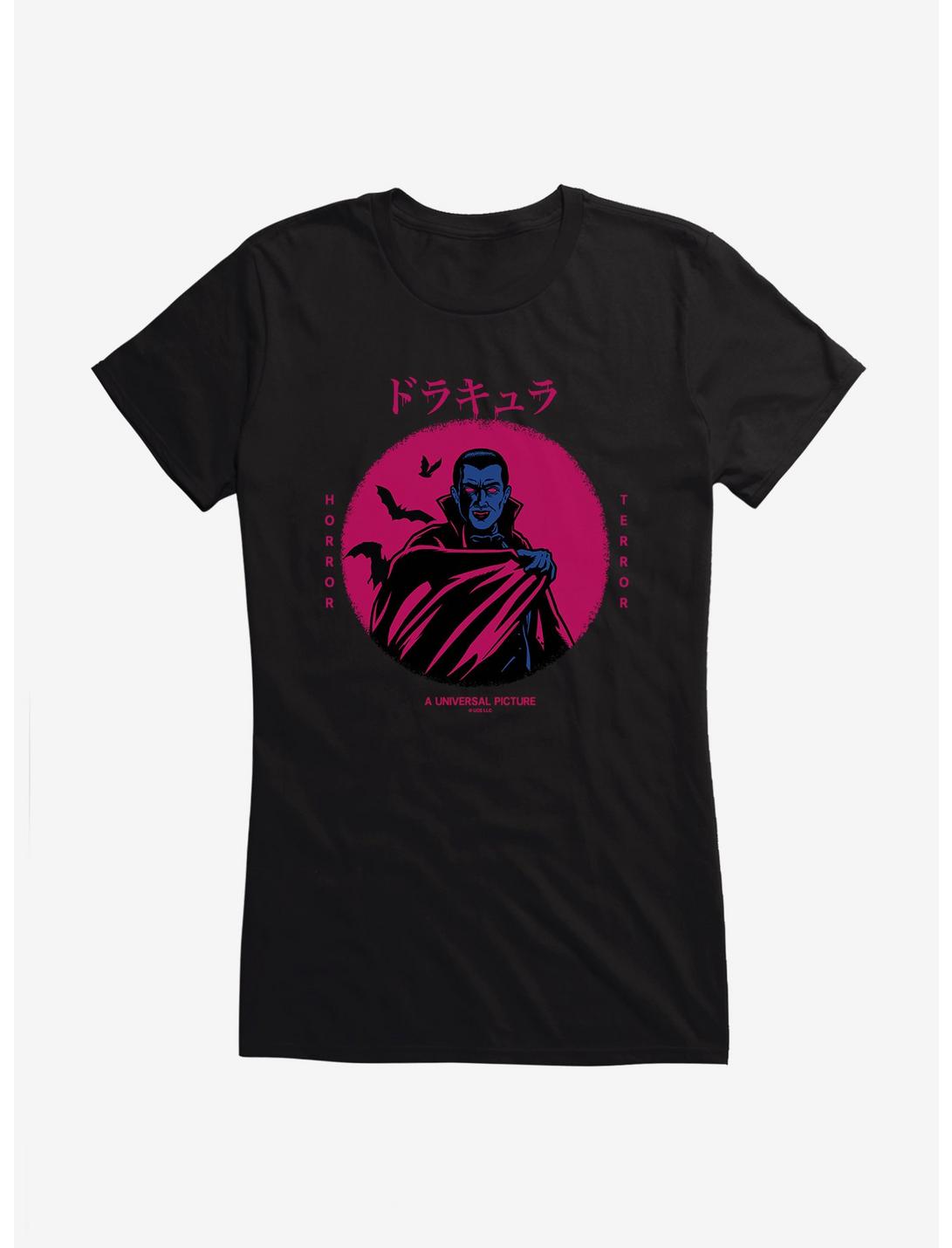 Dracula Horror Terror Girls T-Shirt, , hi-res