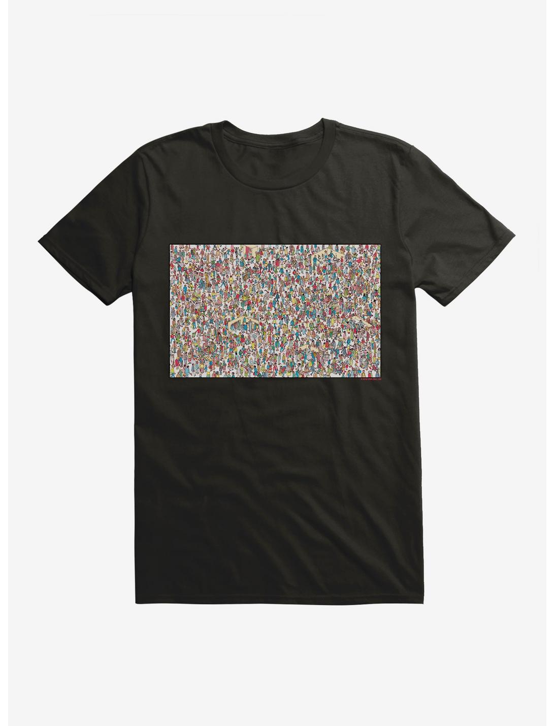 Where's Waldo? Search The Department Store T-Shirt, BLACK, hi-res