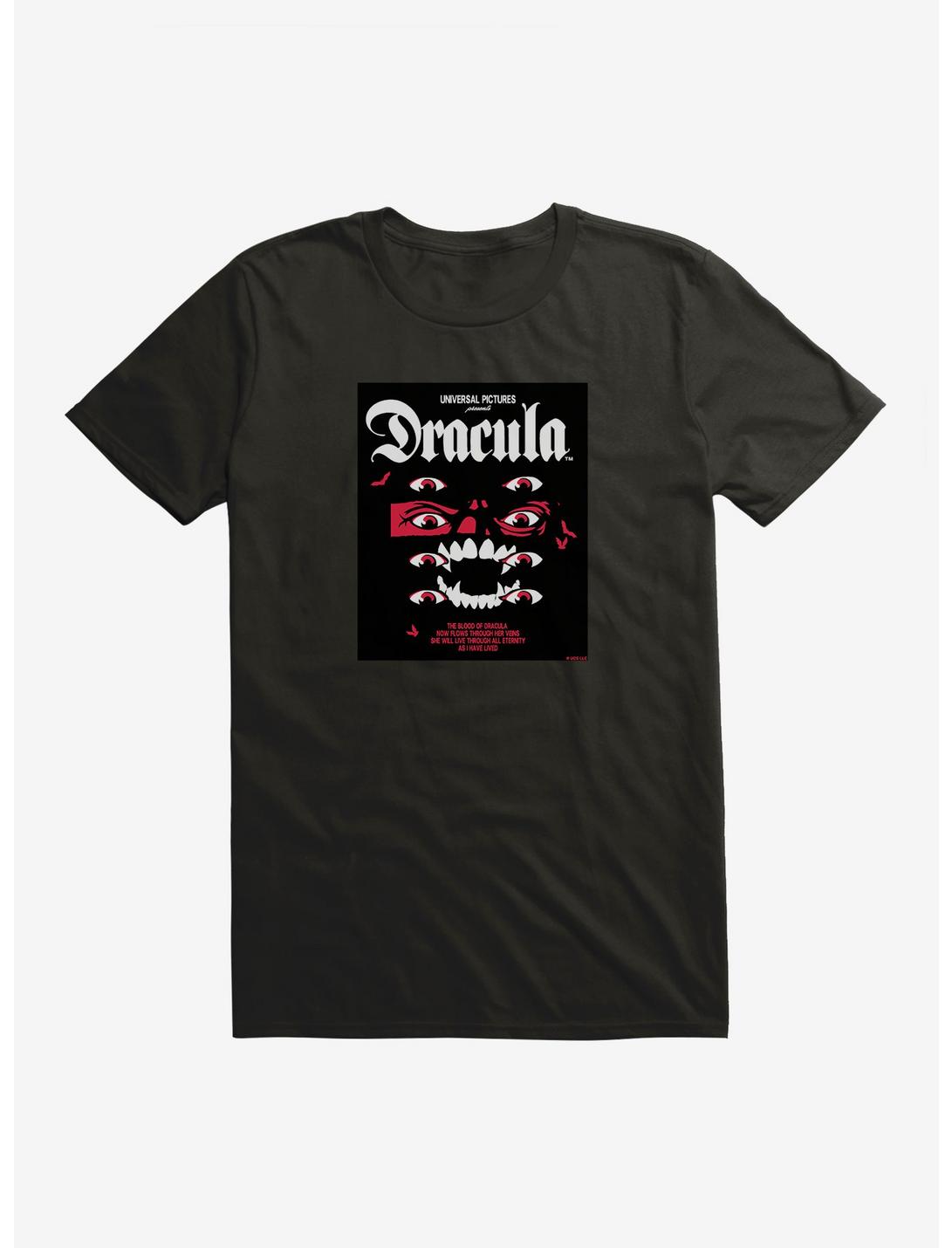 Dracula Be Afraid T-Shirt, BLACK, hi-res