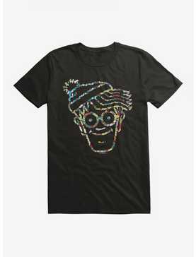 Where's Waldo? Face Collage Outline T-Shirt, , hi-res