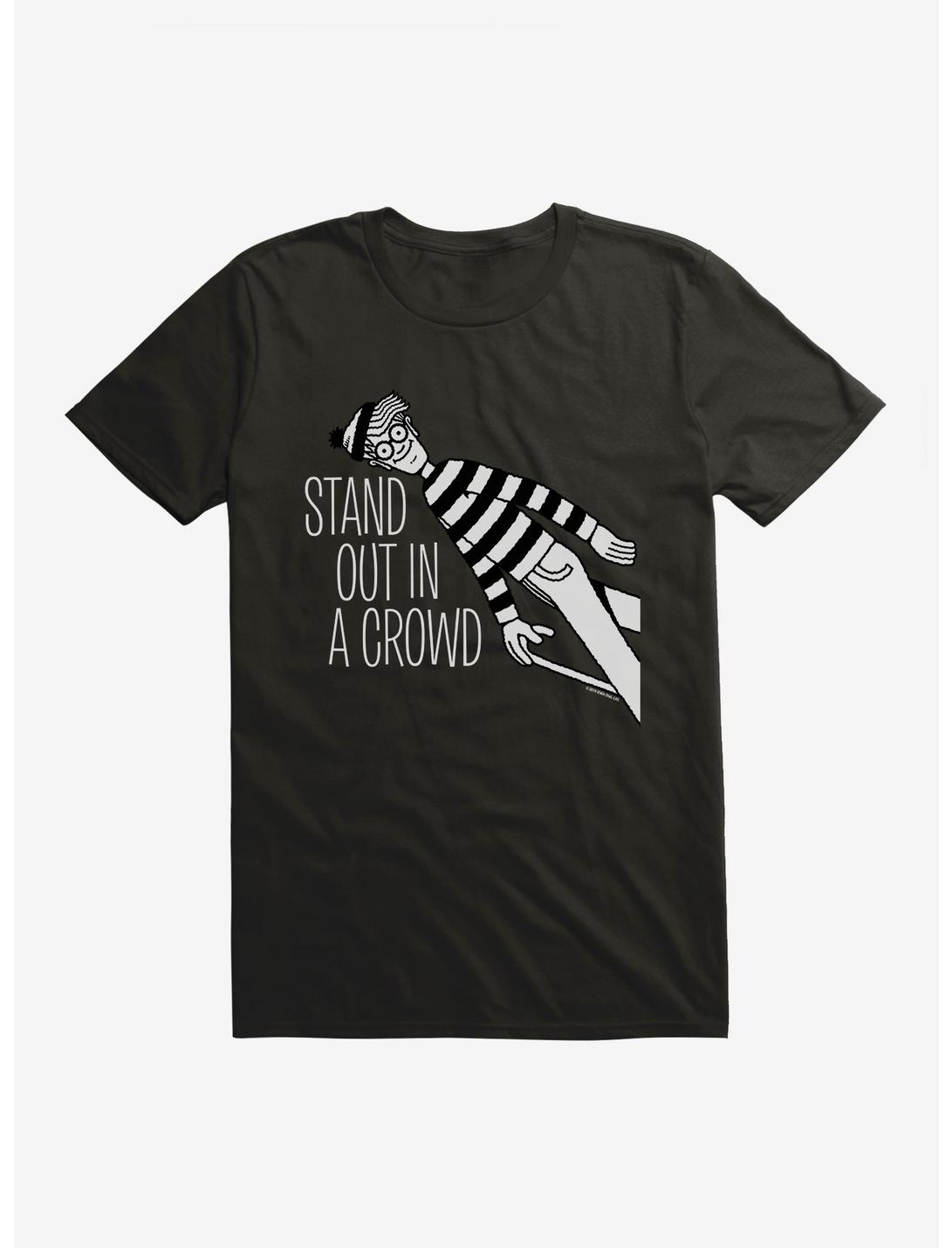 Where's Waldo? Stand Out T-Shirt, BLACK, hi-res