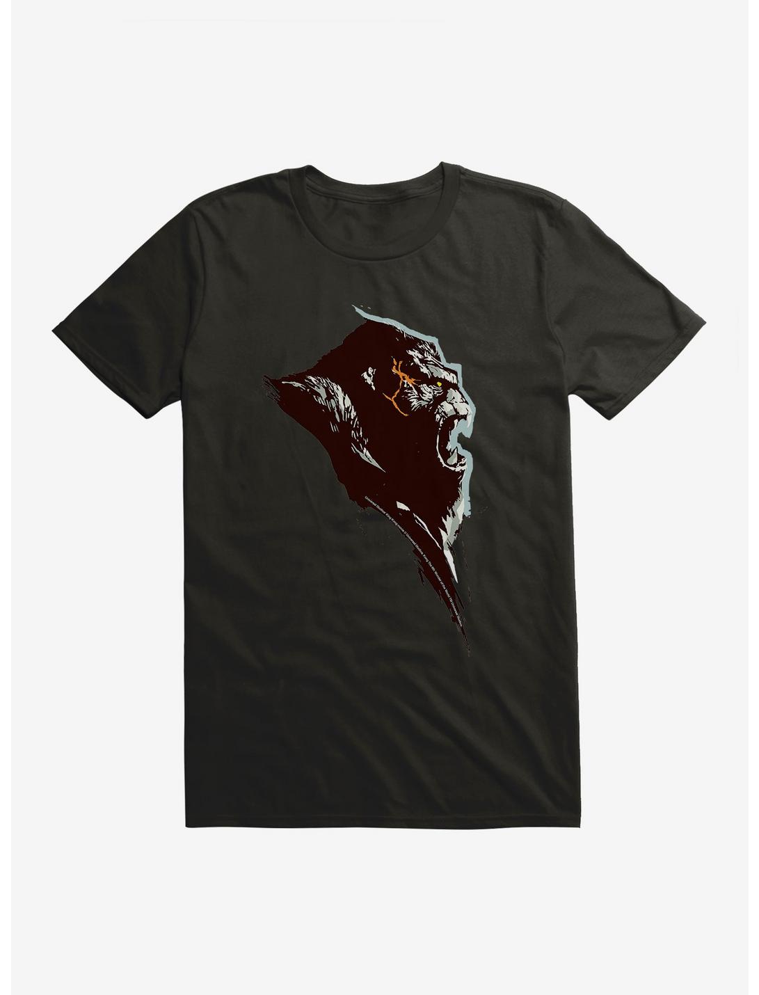 King Kong Roar Profile Bold Sketch T-Shirt, BLACK, hi-res