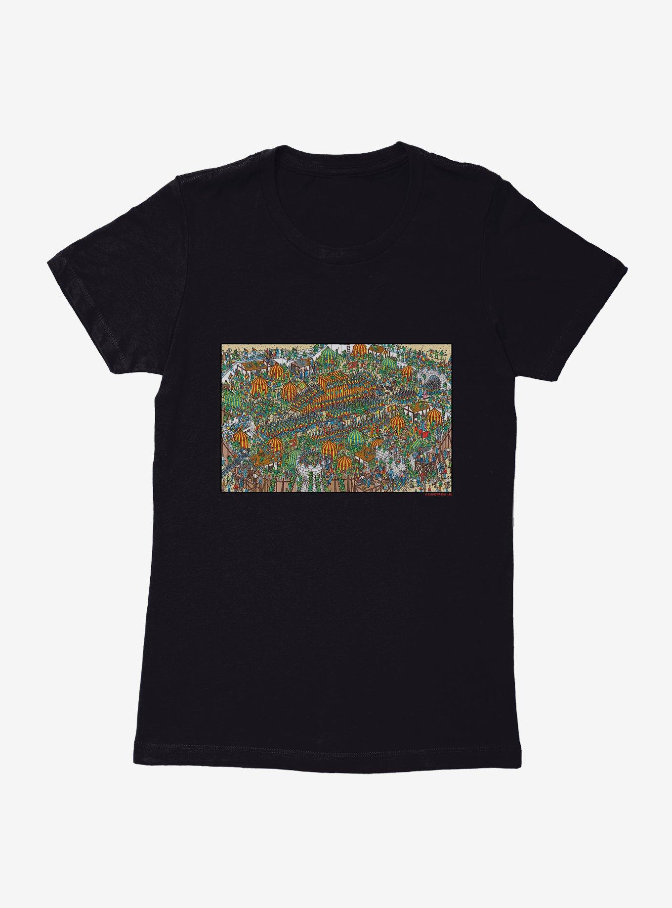 Where's Waldo? Search Sherwood Forest Womens T-Shirt, , hi-res