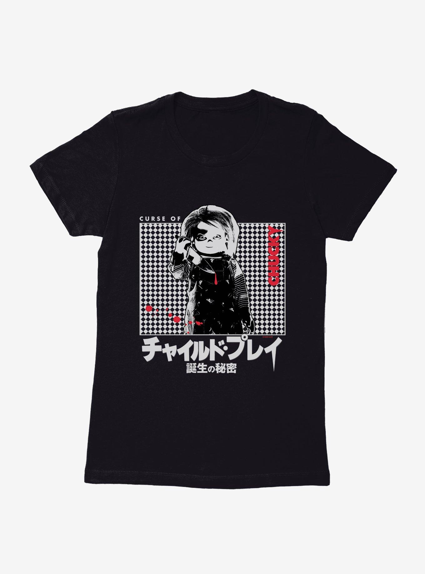 Chucky Child Play Kanji Womens T-Shirt | BoxLunch