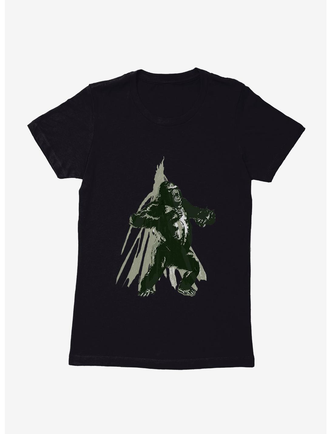 King Kong Battle Cry Womens T-Shirt, BLACK, hi-res