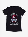 Chucky Running With Scissors Womens T-Shirt, BLACK, hi-res