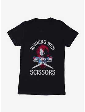 Chucky Running With Scissors Womens T-Shirt, , hi-res