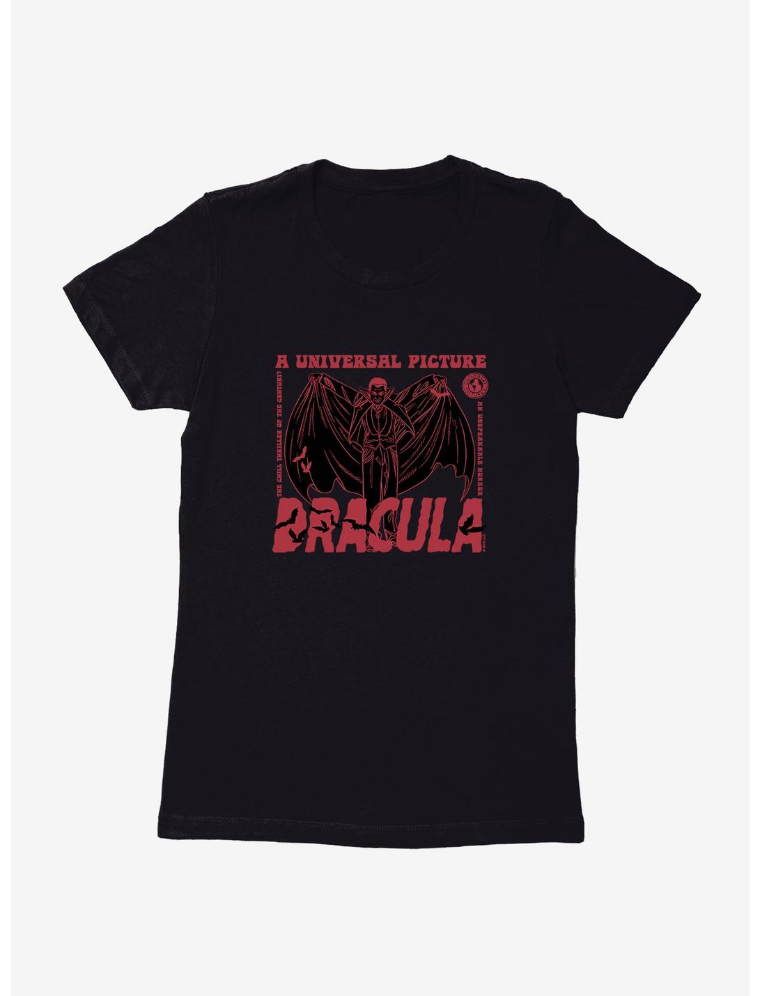 Dracula A Universal Picture Womens T-Shirt, BLACK, hi-res