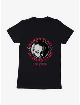 Chucky Wanna Play Players Club Womens T-Shirt, , hi-res