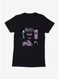 Dracula Pop Art Womens T-Shirt, BLACK, hi-res