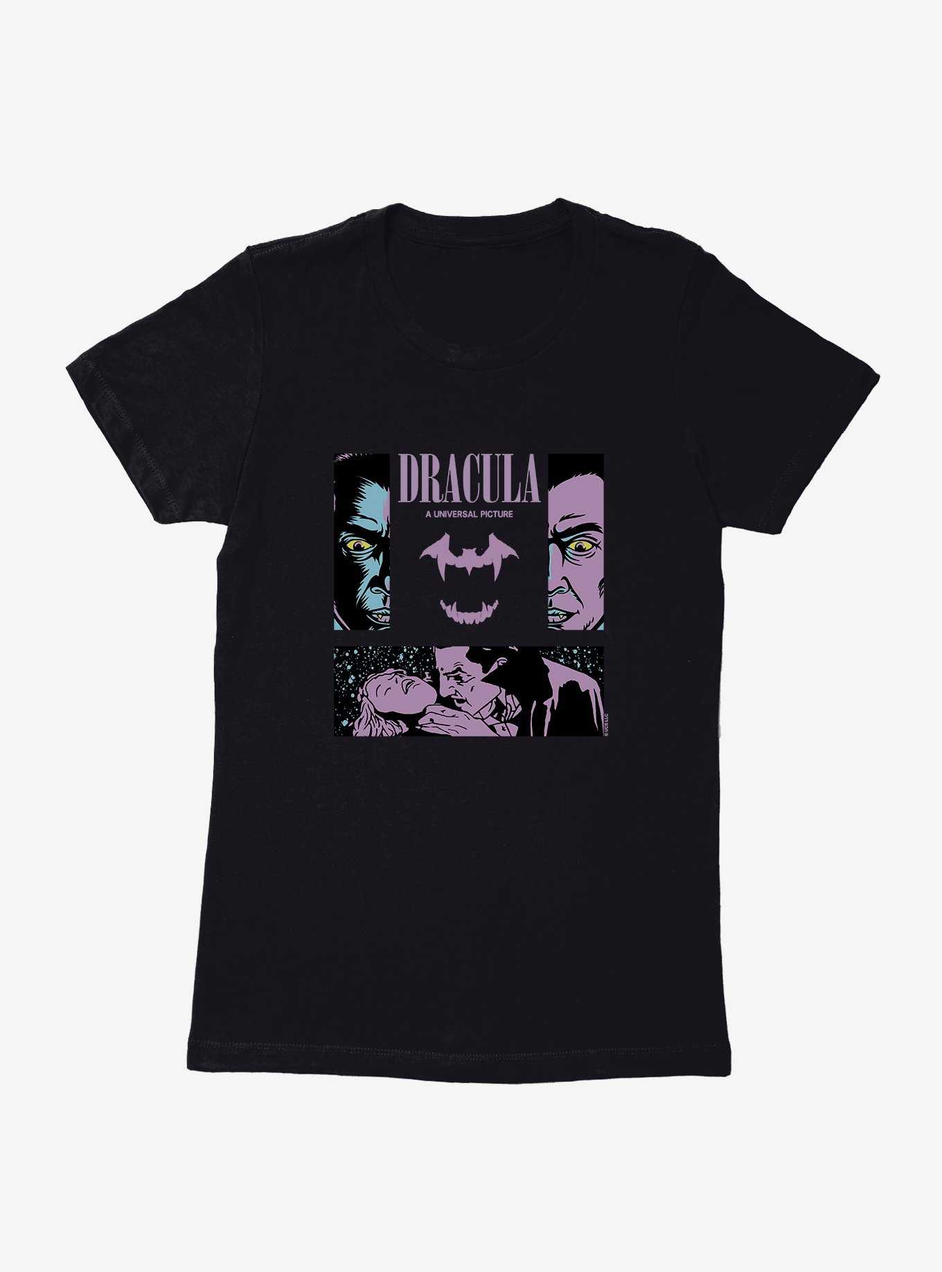 Dracula Pop Art Womens T-Shirt, , hi-res