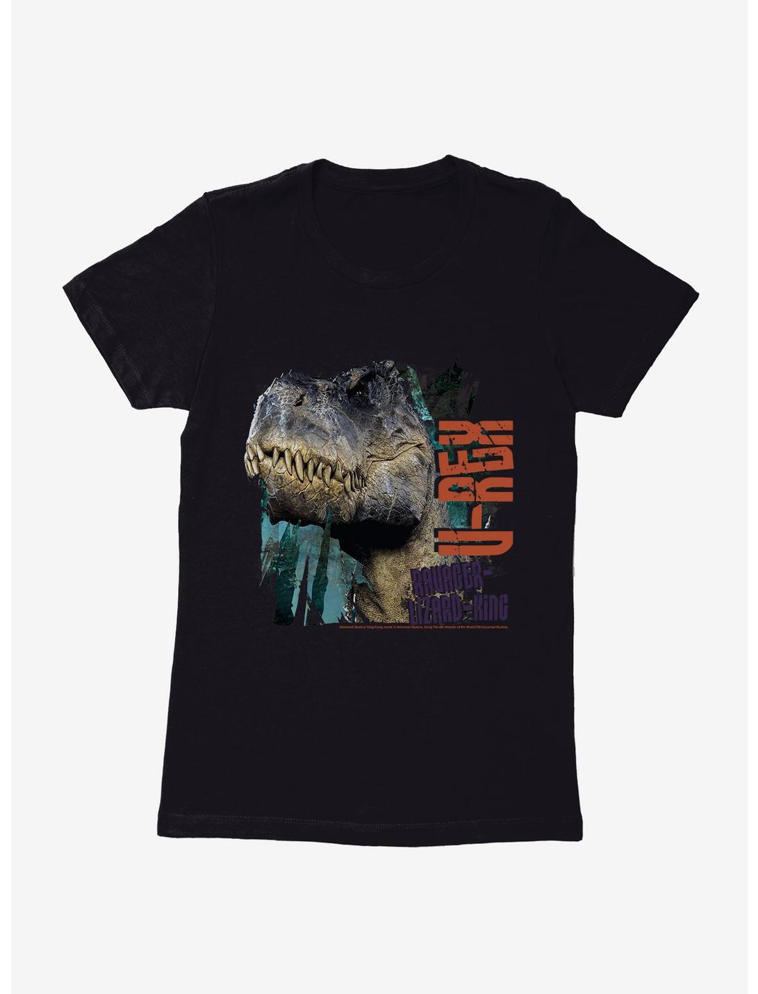 King Kong Lizard King Womens T-Shirt, BLACK, hi-res