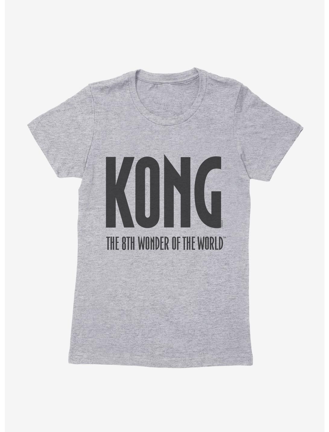 King Kong Grayscale Eighth Wonder Womens T-Shirt, HEATHER, hi-res