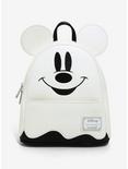 Loungefly Disney Mickey Mouse Ghost Glow-in-the-Dark Mini Backpack, , hi-res