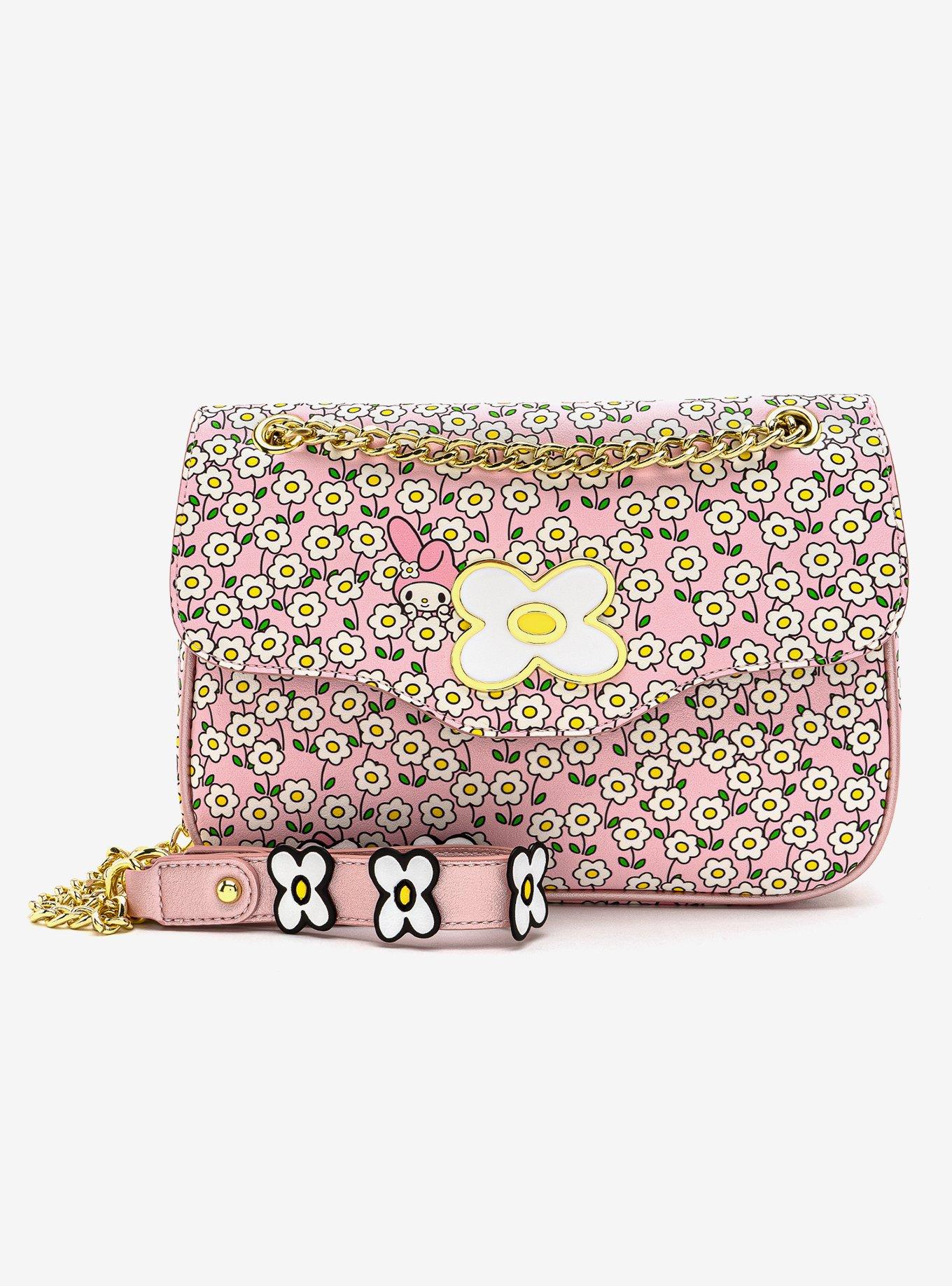 Loungefly Sanrio My Melody Flower Field Crossbody Bag, , hi-res