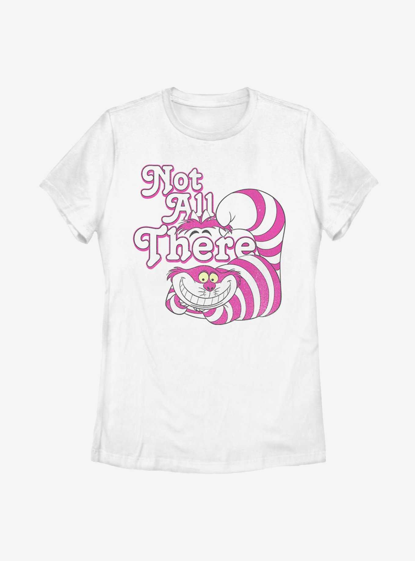Disney Alice In Wonderland Cheshire Not All There Womens T-Shirt, , hi-res