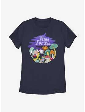 Disney Alice In Wonderland Hatter Time For Tea Womens T-Shirt, , hi-res