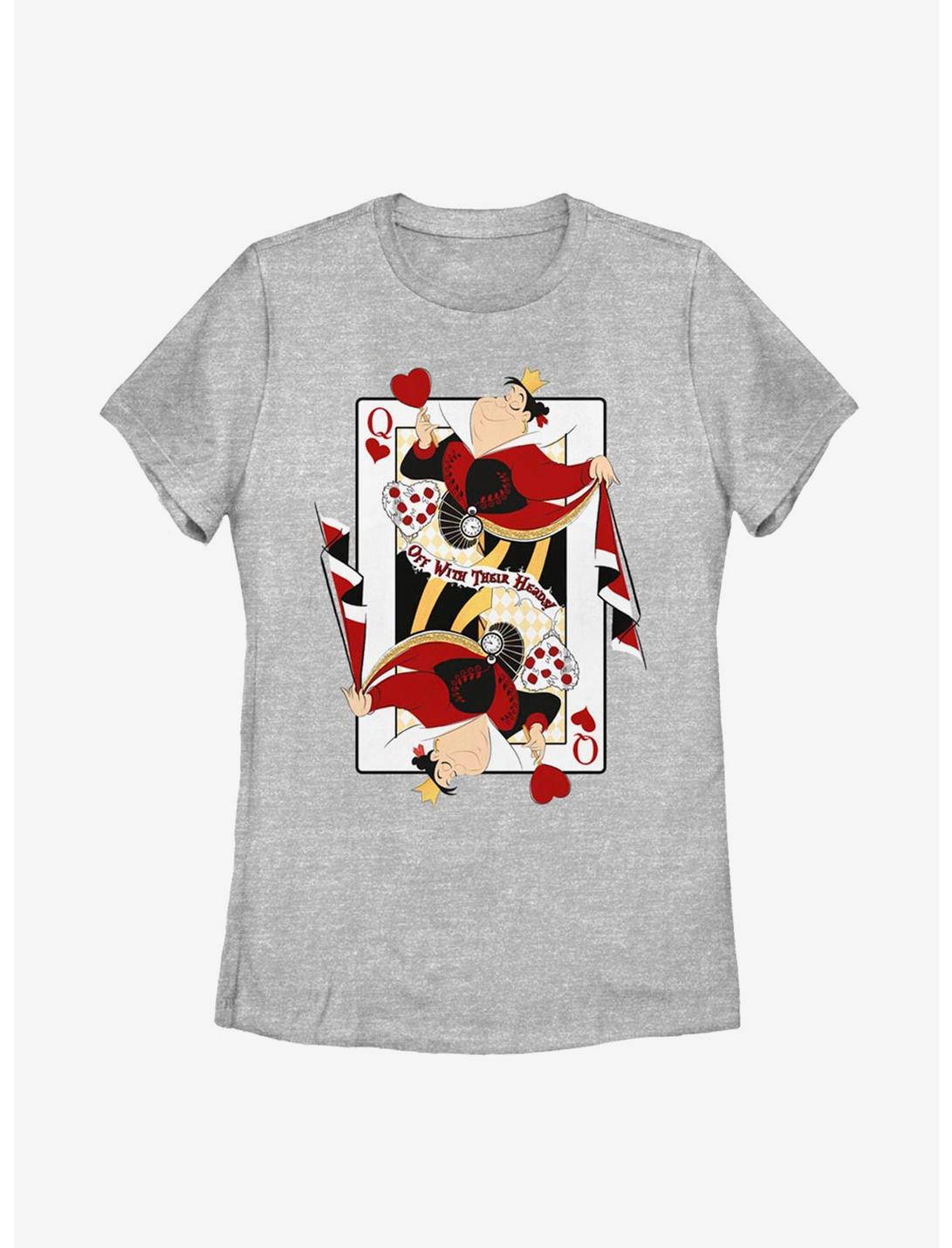 Disney Alice In Wonderland Queen Of Hearts Womens T-Shirt, ATH HTR, hi-res