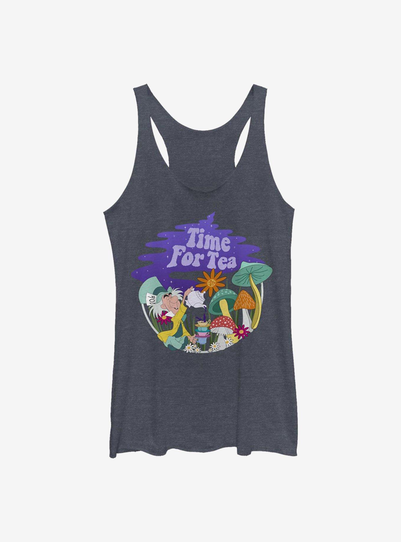 Disney Alice In Wonderland Hatter Time For Tea Womens Tank Top, , hi-res