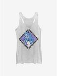 Disney Alice In Wonderland Curiouser and Curiouser Womens Tank Top, WHITE HTR, hi-res