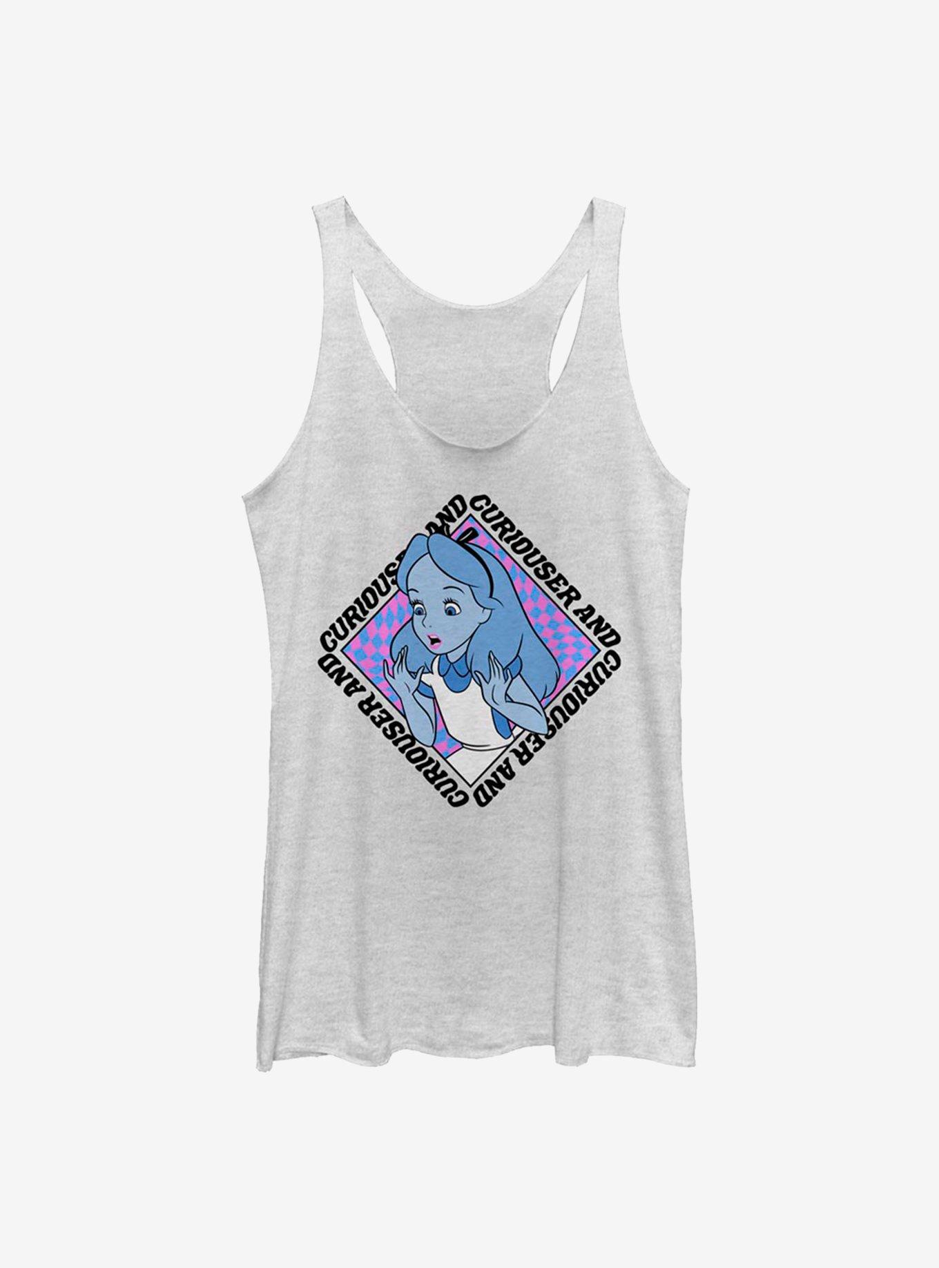 Disney Alice In Wonderland Curiouser and Curiouser Womens Tank Top, , hi-res