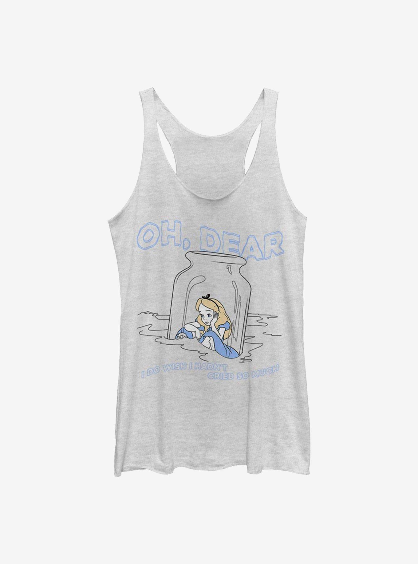 Disney Alice In Wonderland Wish I Hadn't Cried So Much Womens Tank Top, , hi-res