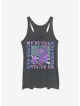 Disney Alice In Wonderland Cheshire We're All Mad Here Womens Tank Top, , hi-res