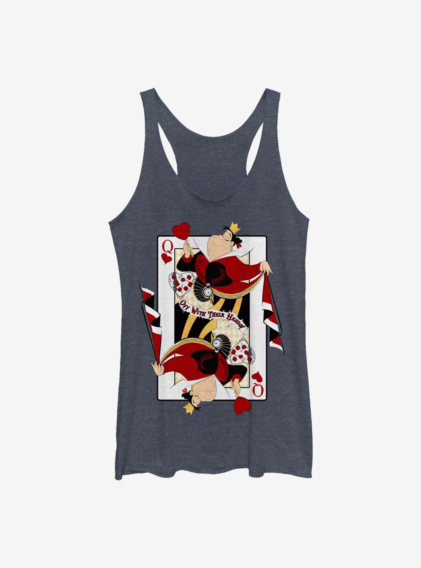 Disney Alice In Wonderland Queen Of Hearts Womens Tank Top