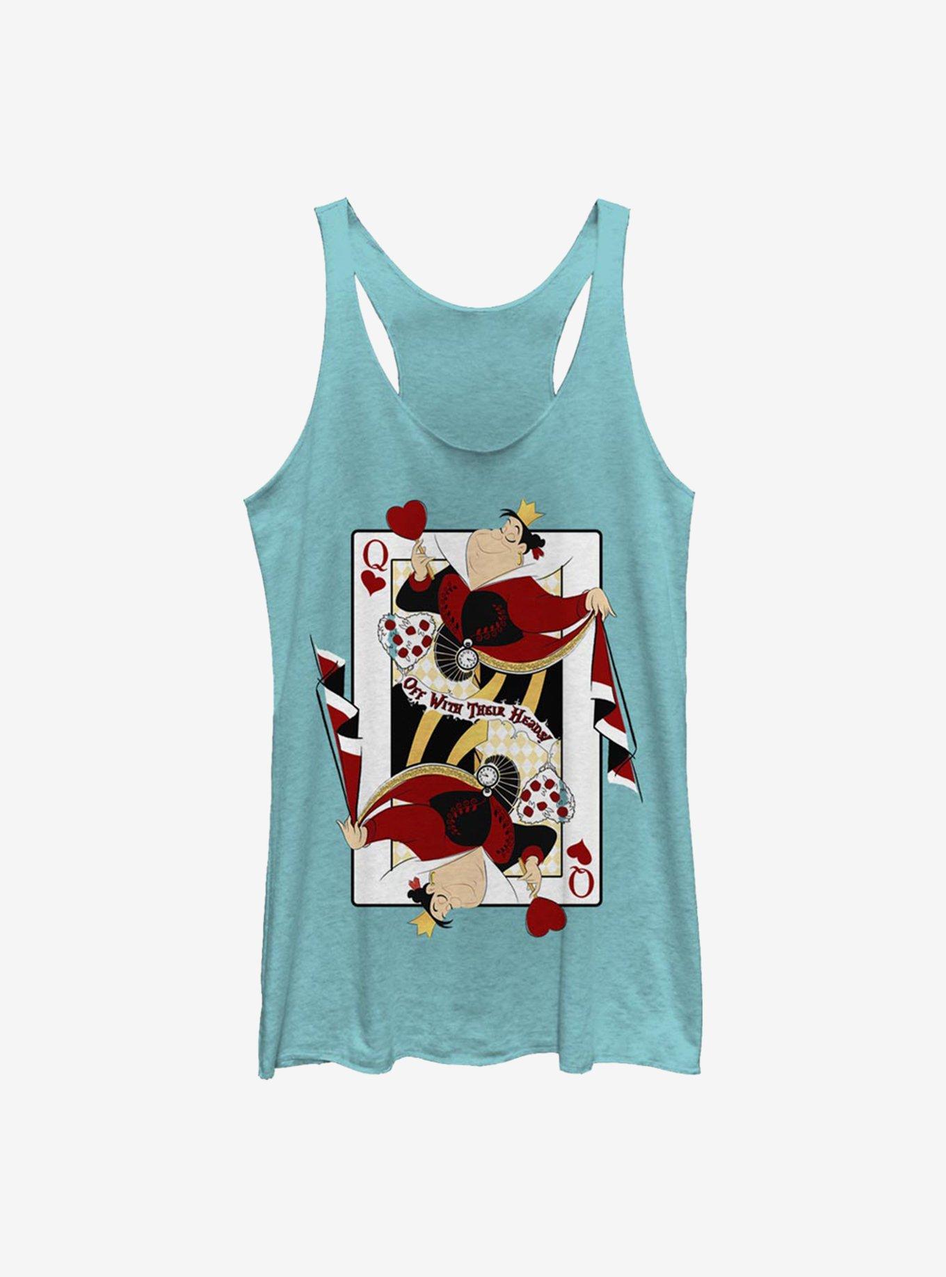Disney Alice In Wonderland Queen Of Hearts Womens Tank Top