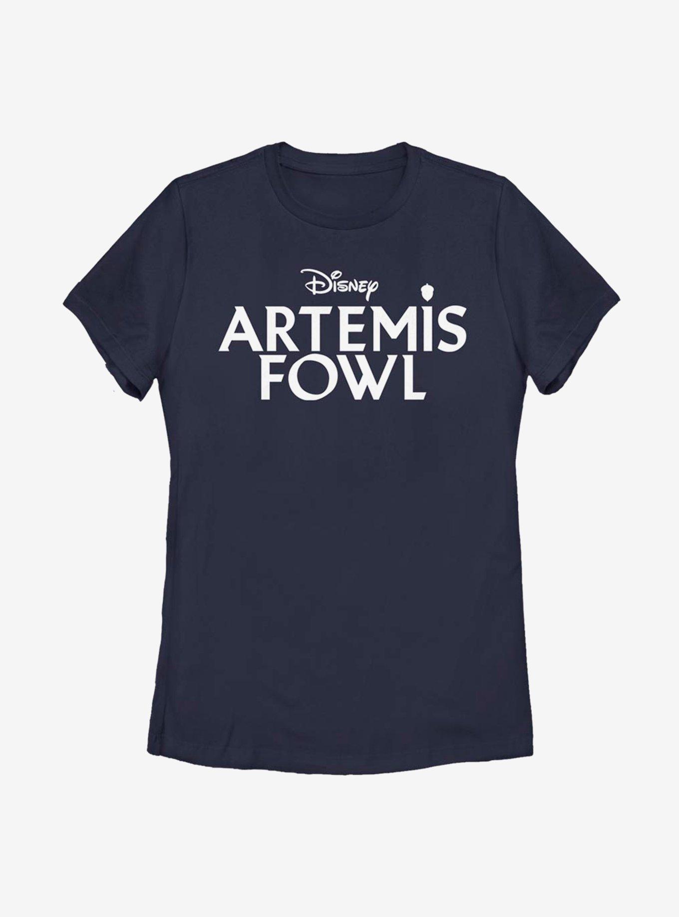 Disney Artemis Fowl Flat Logo Womens T-Shirt