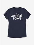 Disney Artemis Fowl Flat Logo Womens T-Shirt, NAVY, hi-res