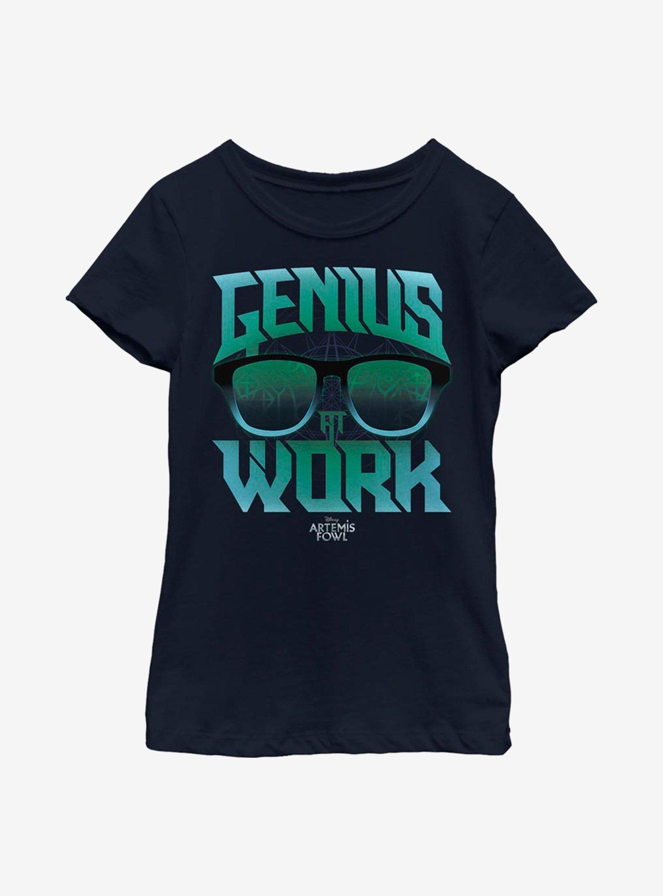 Disney Artemis Fowl Genius Working Youth Girls T-Shirt, , hi-res