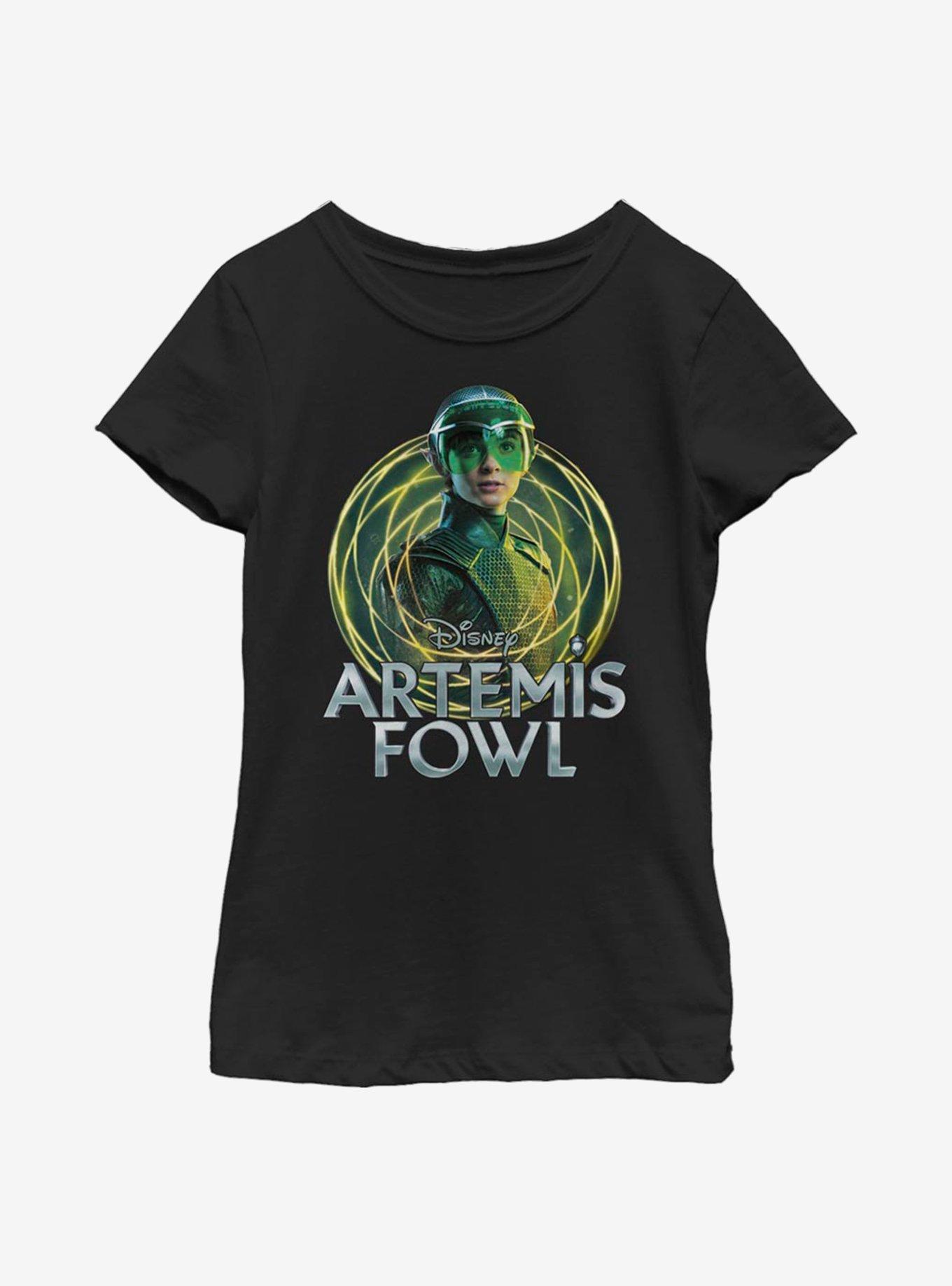Disney Artemis Fowl Holly Badge Youth Girls T-Shirt, , hi-res