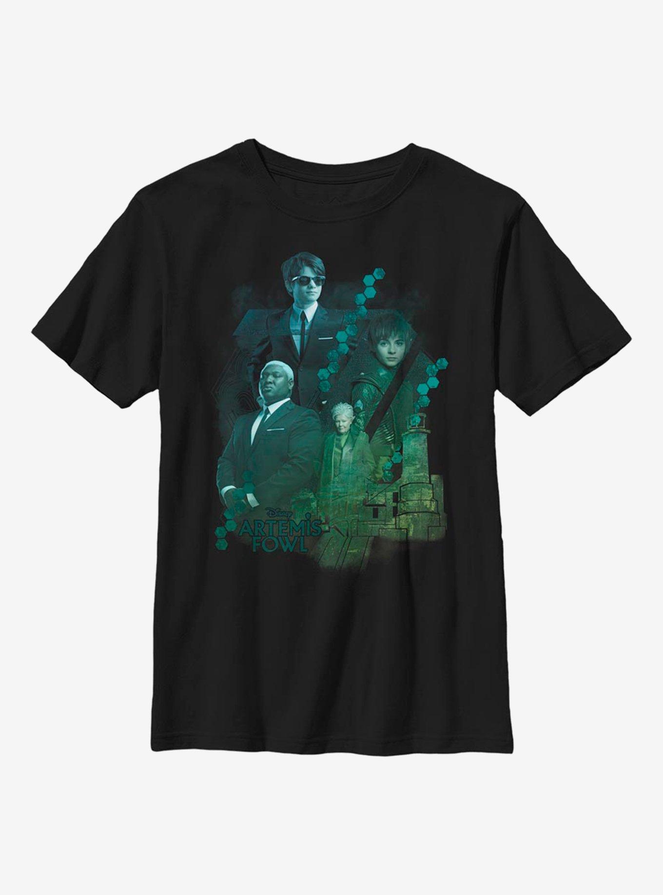 Disney Artemis Fowl Group Gradient Youth T-Shirt, , hi-res