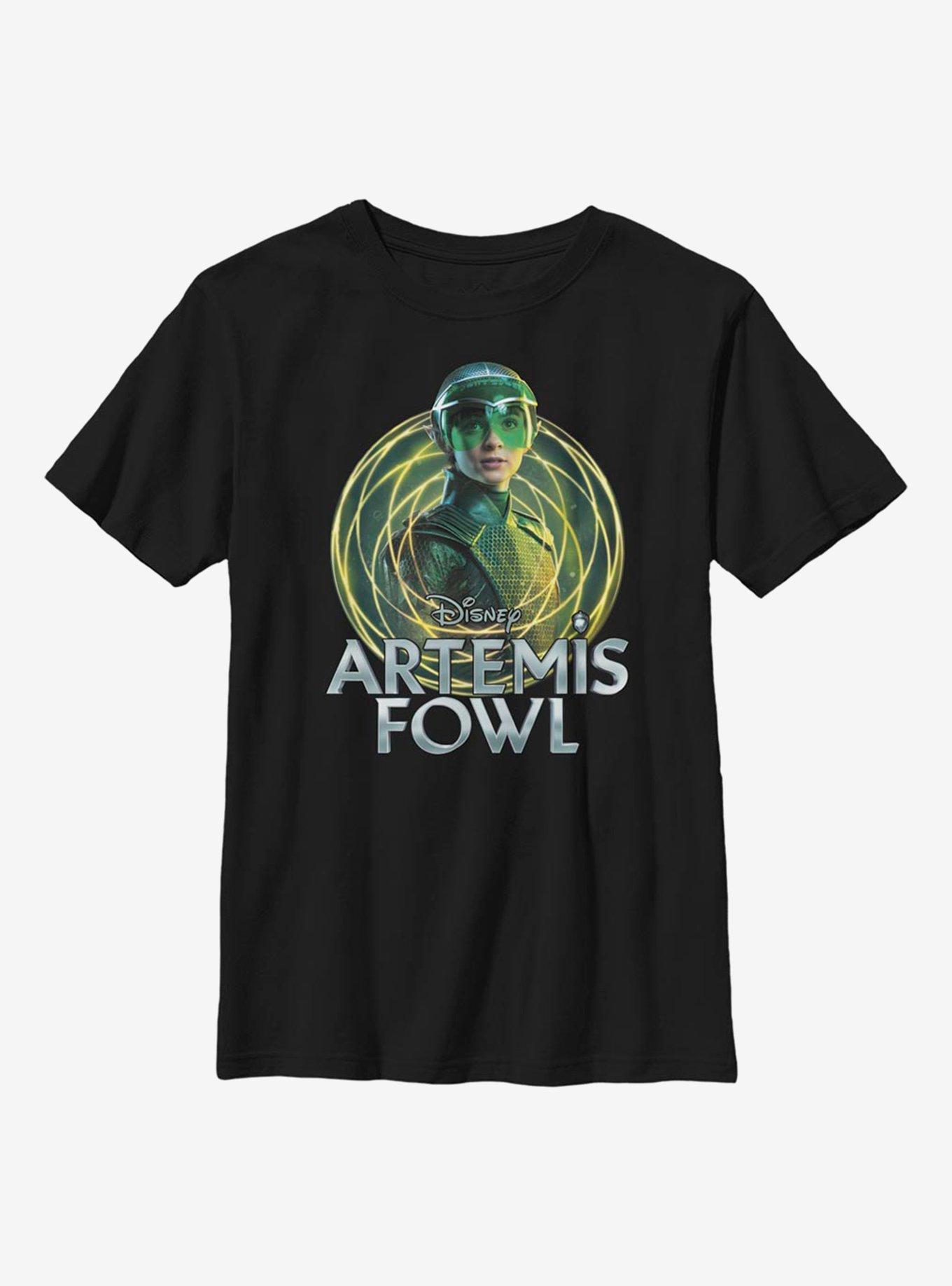 Disney Artemis Fowl Holly Badge Youth T-Shirt, , hi-res