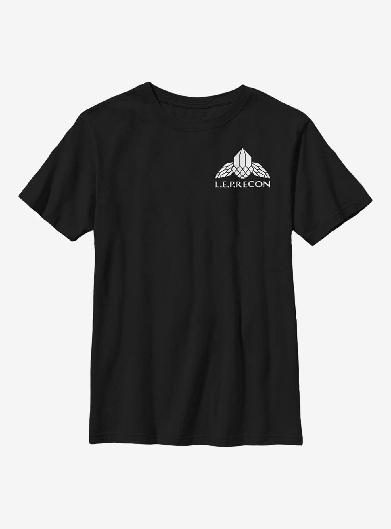 Disney Artemis Fowl L.E.P.Recon Pocket Youth T-Shirt, BLACK, hi-res view 1