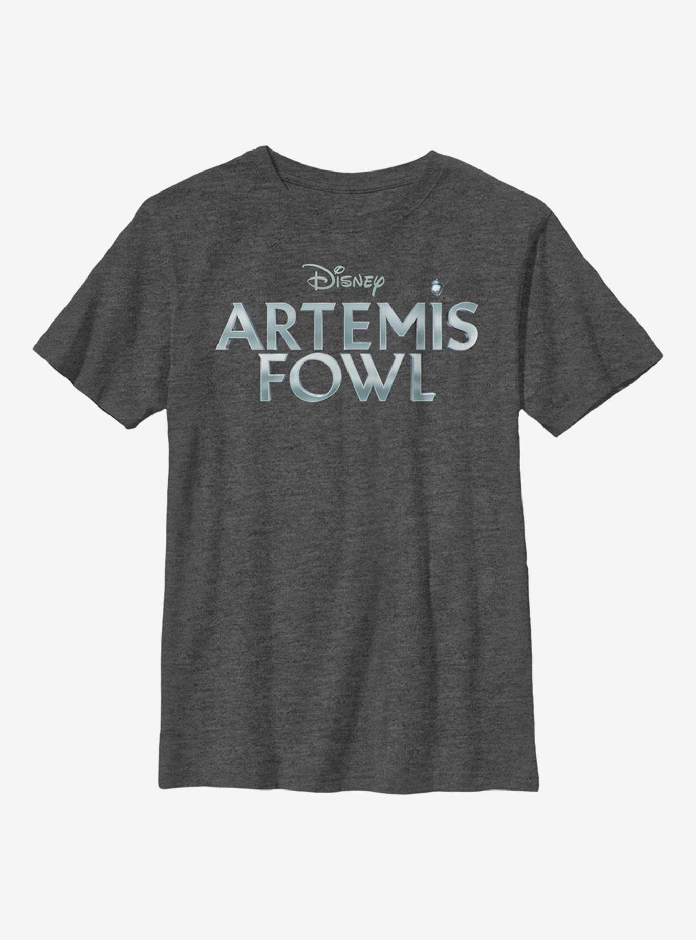 Disney Artemis Fowl Metallic Logo Youth T-Shirt, , hi-res