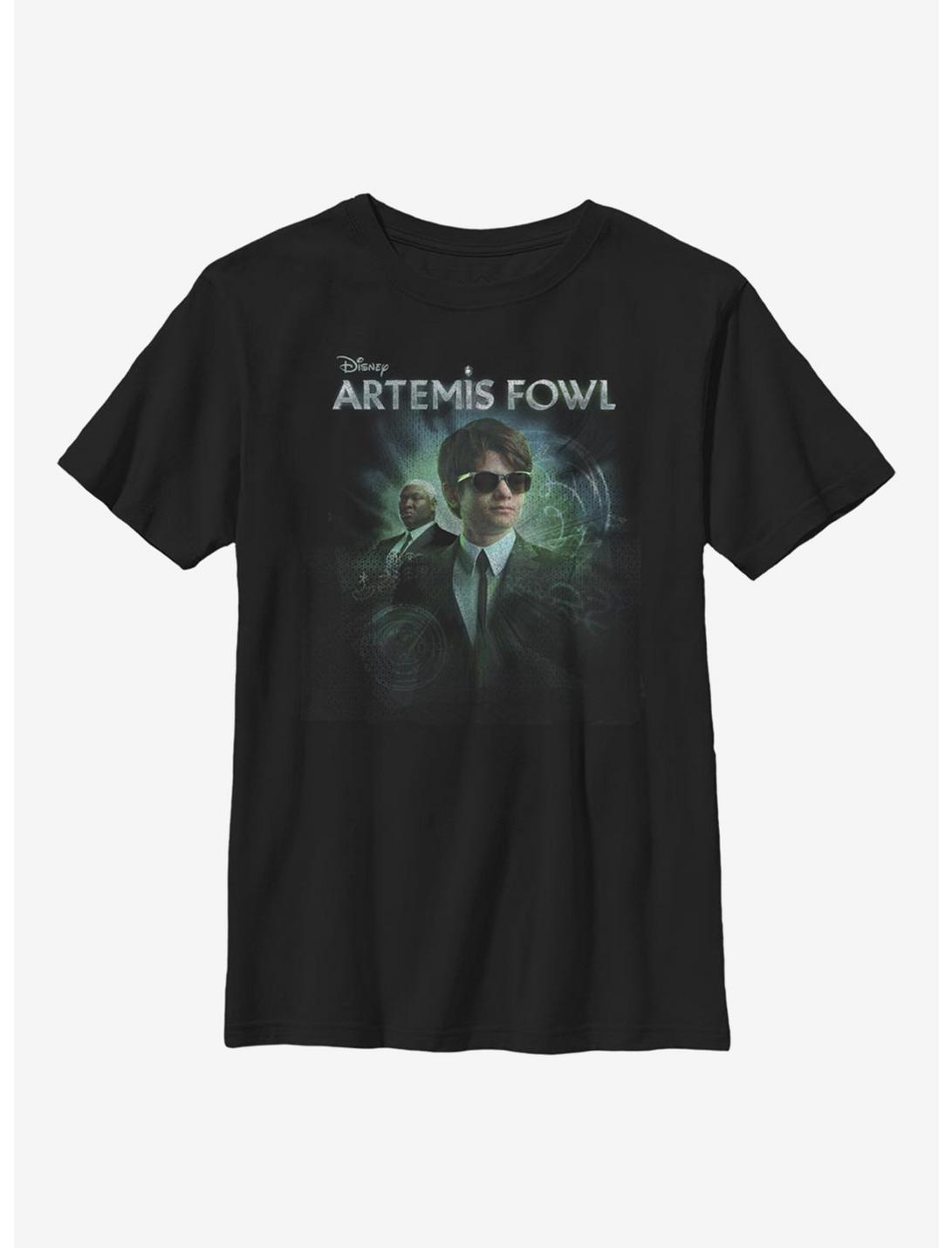 Disney Artemis Fowl Poster ArtYouth T-Shirt, BLACK, hi-res