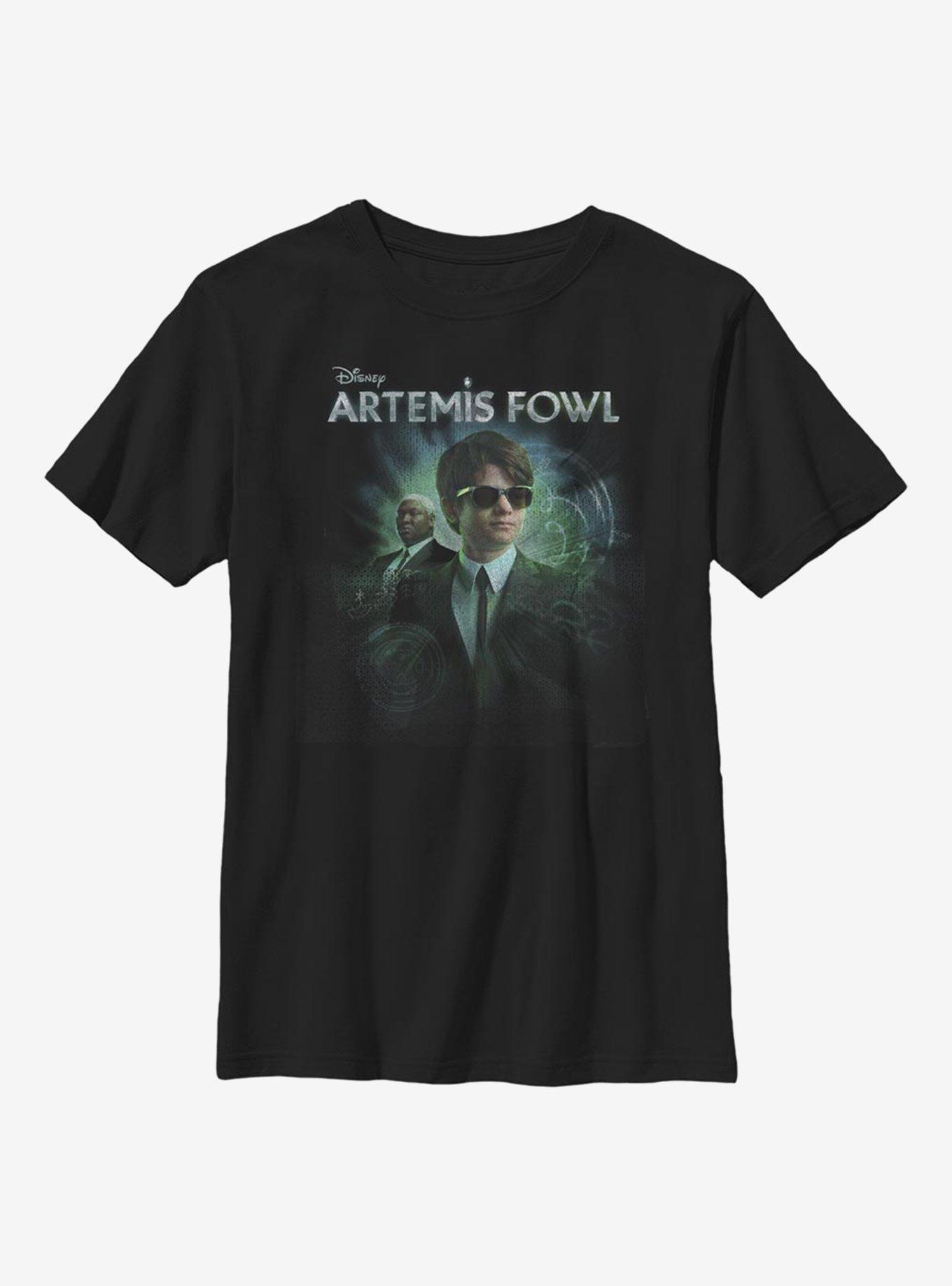 Disney Artemis Fowl Poster ArtYouth T-Shirt, BLACK, hi-res