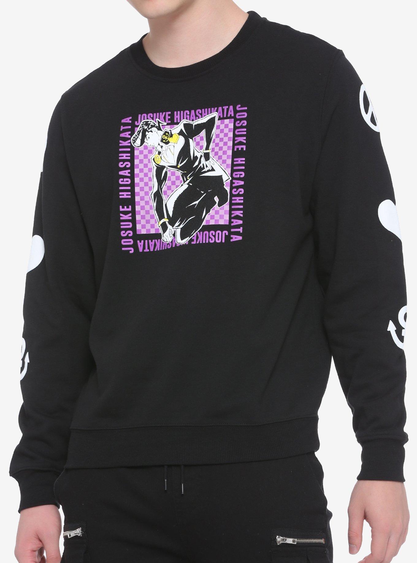 JoJo's Bizarre Adventure: The Animation Josuke Icons Sweatshirt, MULTI, hi-res