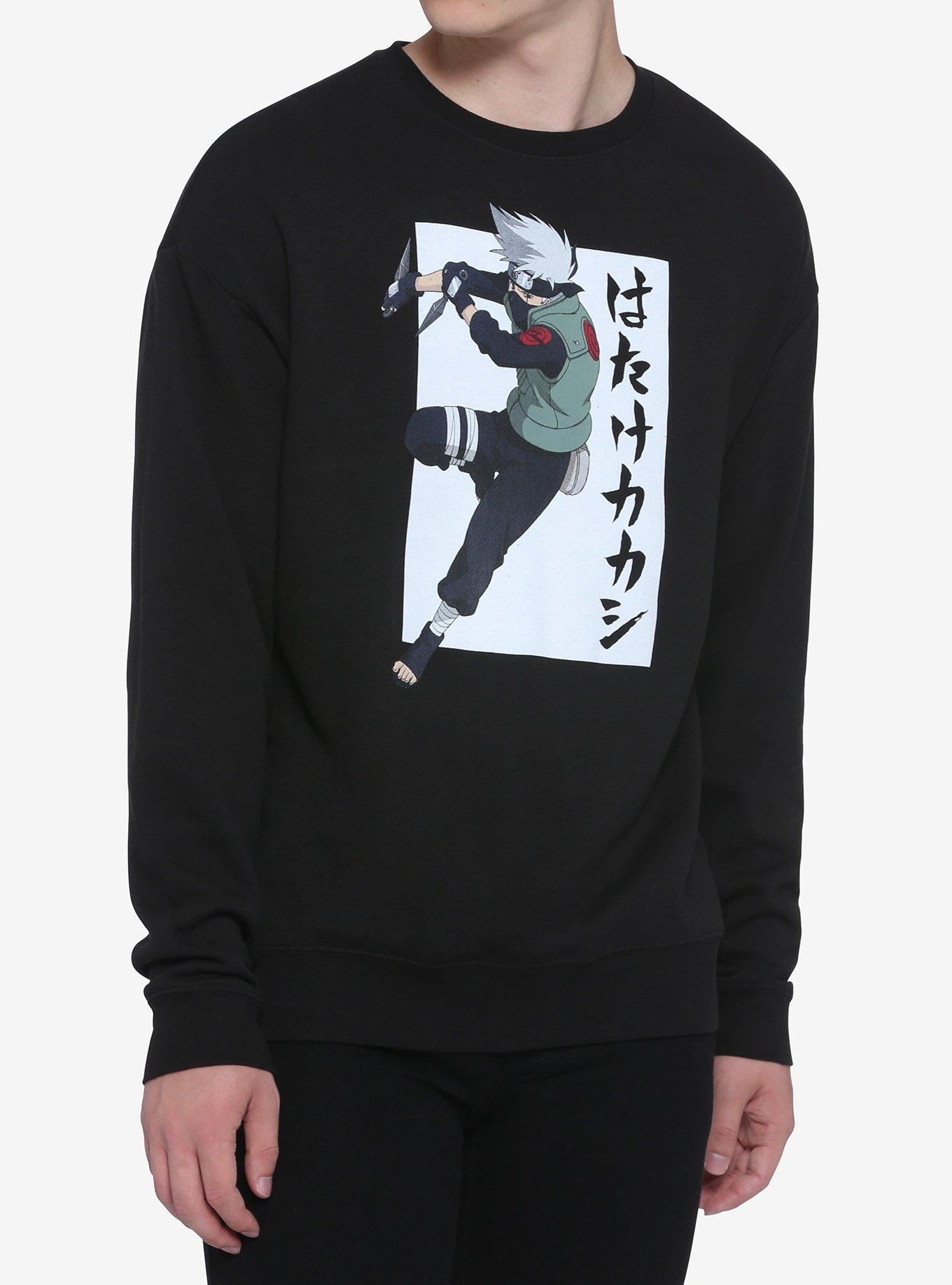 Naruto Shippuden Kakashi Hatake Sweatshirt Hot Topic