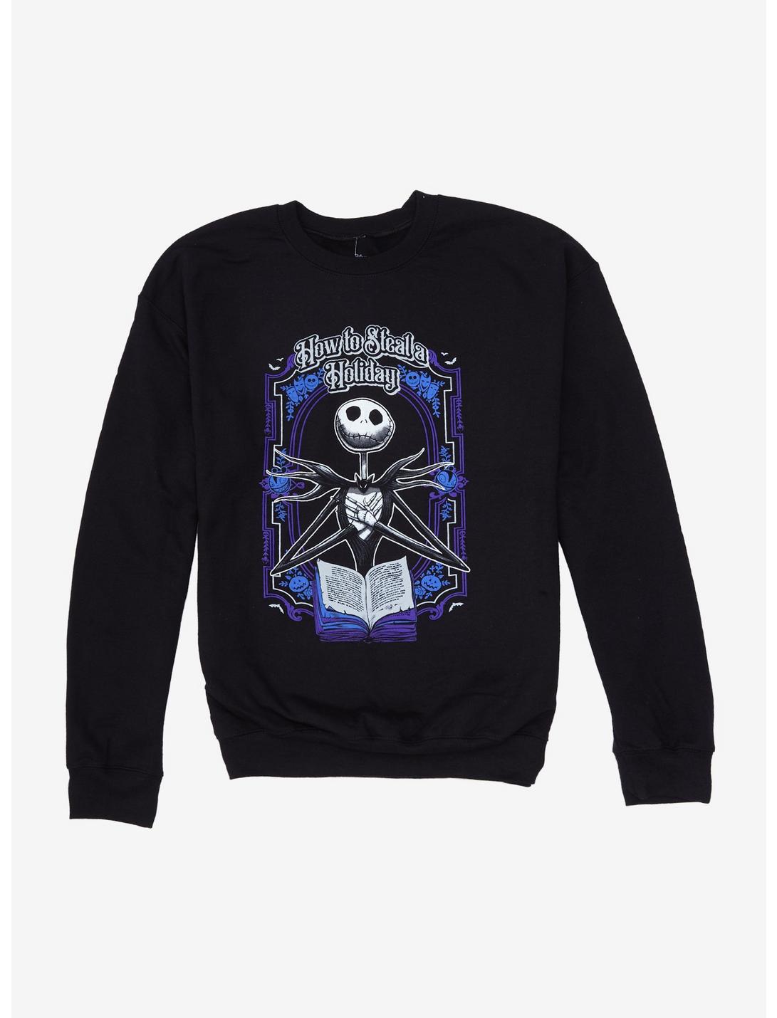 The Nightmare Before Christmas How To Steal A Holiday Sweatshirt, MULTI, hi-res